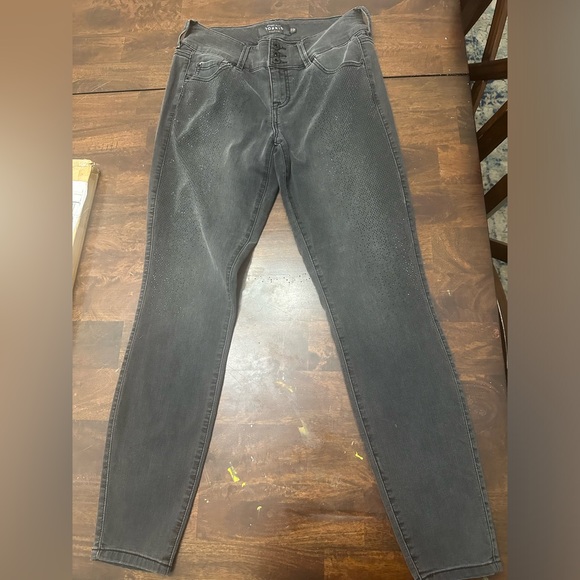 Torrid Sparkle Skinny Jeans - Picture 3 of 7